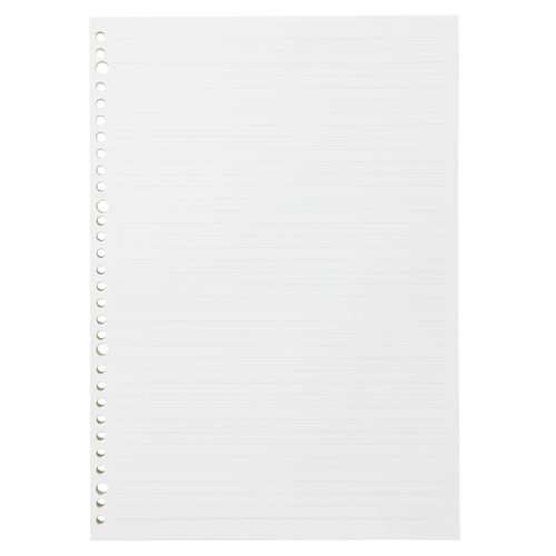 Loose-Leaf Lined Paper 6 mm - B5 MUJI