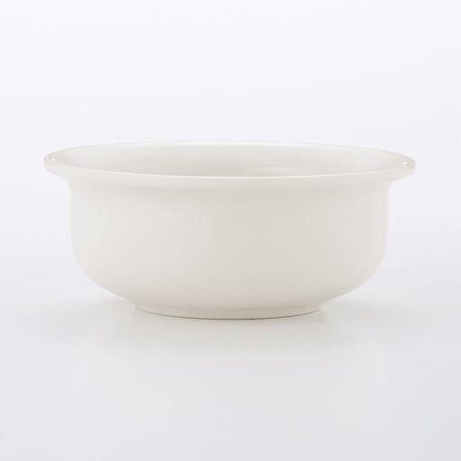 Beige Porcelain Curry Bowl MUJI