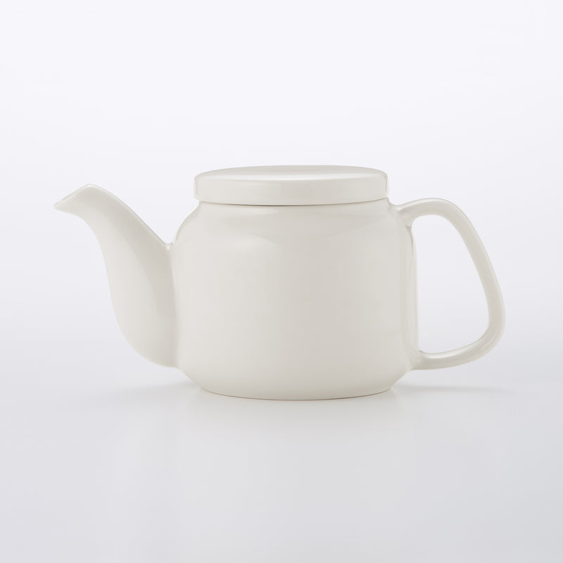 Beige Porcelain Pot MUJI