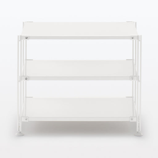 SUS Shelving Unit - White Gray - Regular - Mini MUJI