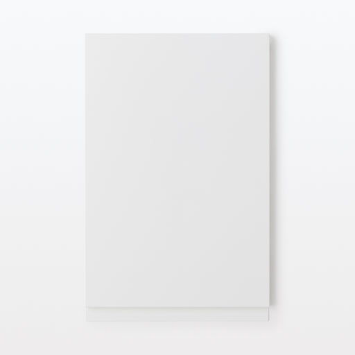 SUS Shelving Unit Side Panel - Light Gray - Large MUJI