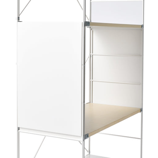 SUS Shelving Unit Side Panel - Light Gray - Large MUJI