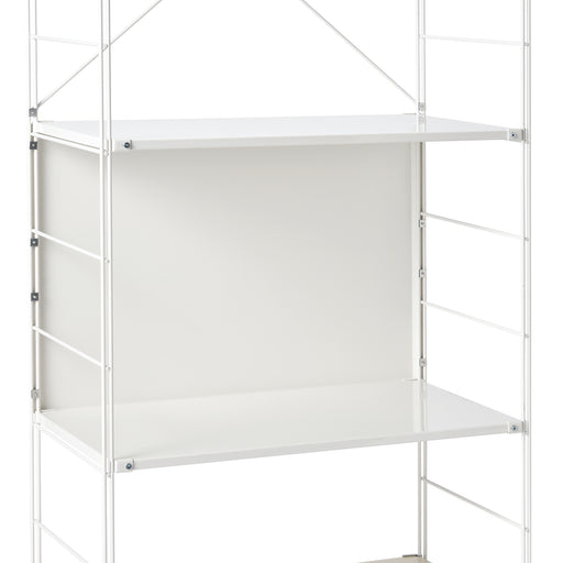 SUS Shelving Unit Back Panel - Light Gray - Large MUJI