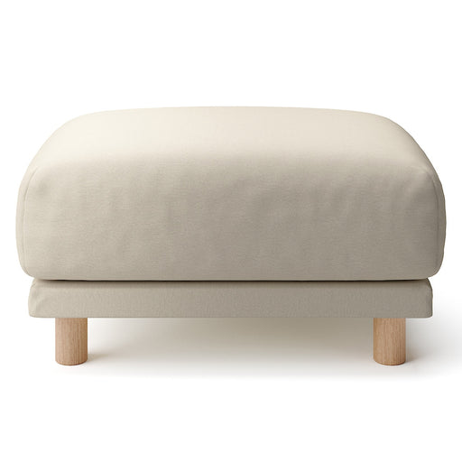 Cotton Canvas Cover for Urethane Pocket Coil Sofa - Ottoman (Body Sold Separately) MUJI