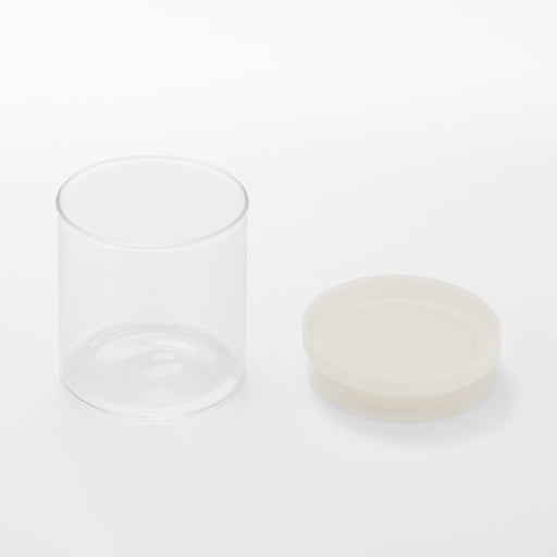 Heat Resistant Glass Round Storage Jar 16.9 fl oz MUJI