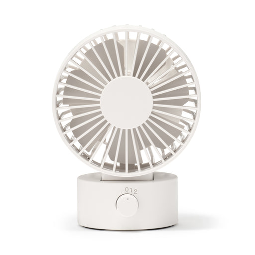 USB Desk Fan White MUJI