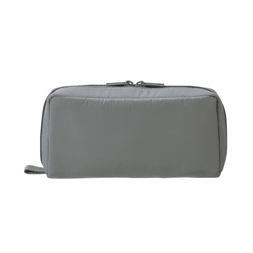 #WK40 Polyester Gadget Pouch - Gray MUJI