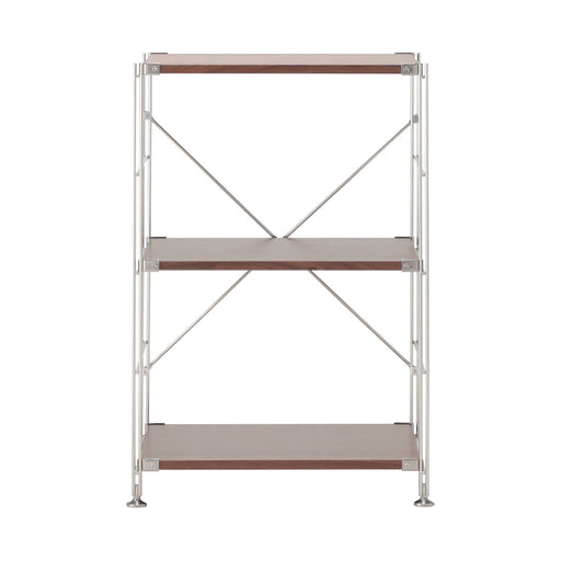 SUS Shelving Unit - Walnut - Regular - Small MUJI