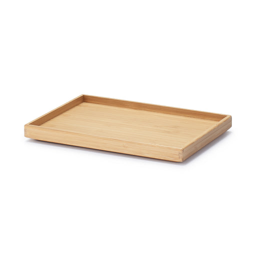 Stackable Bamboo Box Lid - Half W10.2 x D7.3 x H1" MUJI