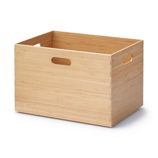 Stackable Bamboo Box - Large W14.6 x D10.2 x H9.6" MUJI