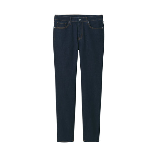 Men's Super Stretch Denim Skinny Pants Dark Navy (L32") Dark Navy MUJI