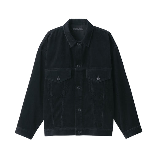 Labo Unisex Corduroy Jacket Black MUJI