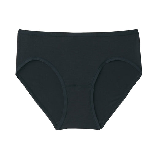 Women's Lyocell Low-Rise Panty Black MUJI