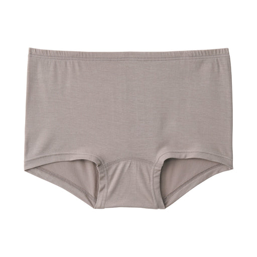 Women's Lyocell Boy Shorts Mocha Brown MUJI