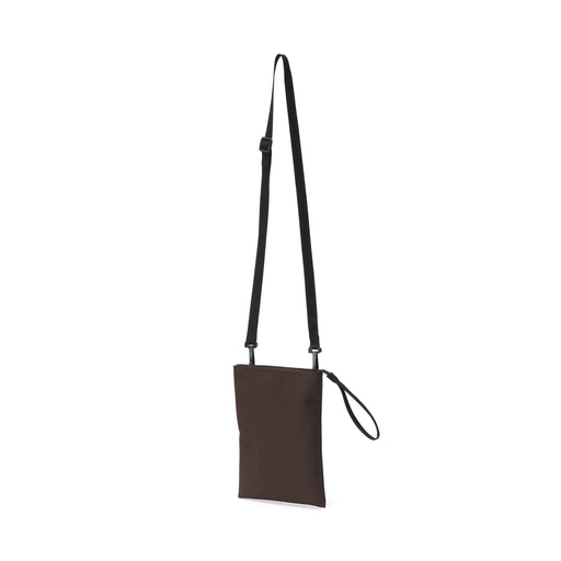 Water Repellent 2-Way Mini Sacoche Dark Brown MUJI