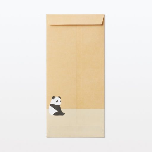 Bamboo Paper Petit Envelope - Large - Giant Panda (3 Pack) MUJI