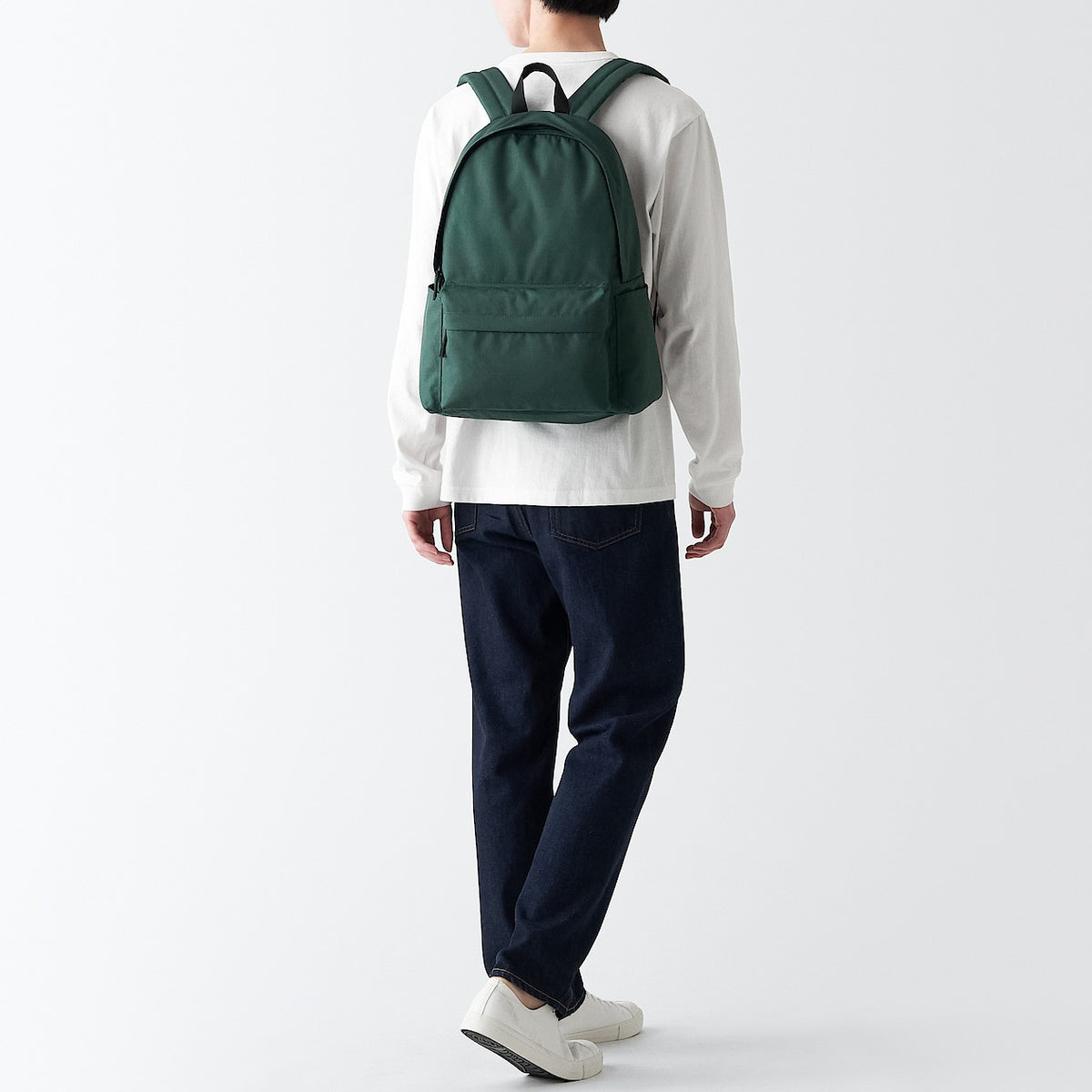 Muji 2024 black backpack