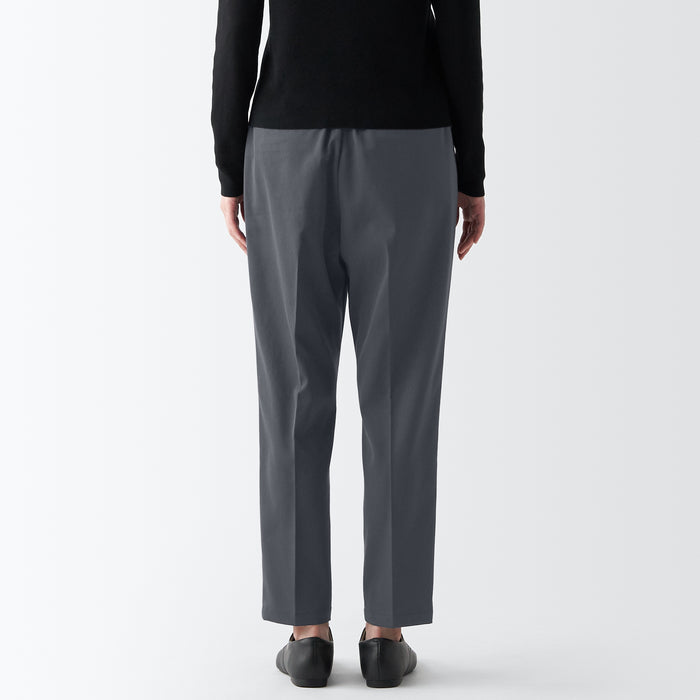 Women's Recycled Polyester Tapered Pants | Sustainable Fashion | MUJI USA