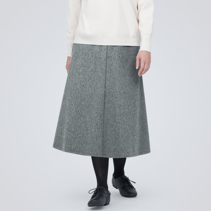 Women's Stretch Brushed Flared Skirt | Fall Fashion Essentials