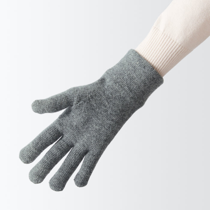 Wool Blend Touchscreen Gloves | | MUJI USA Winter Accessories
