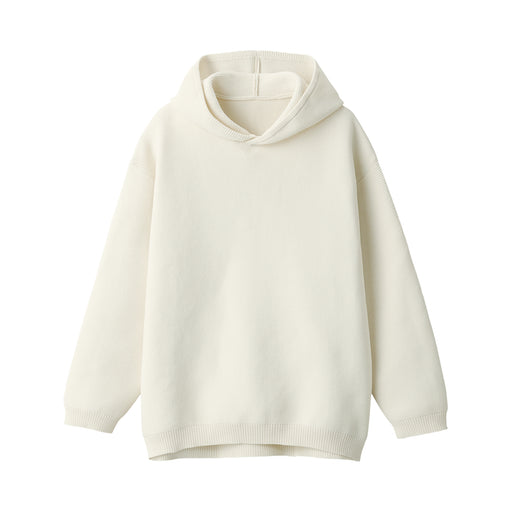 Labo Warm and Washable Pullover Hoodie Ivory MUJI