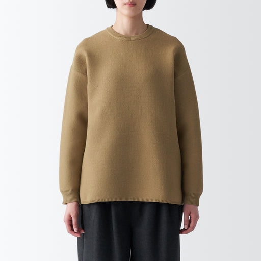 Labo Warm and Washable Crew Neck Sweater MUJI