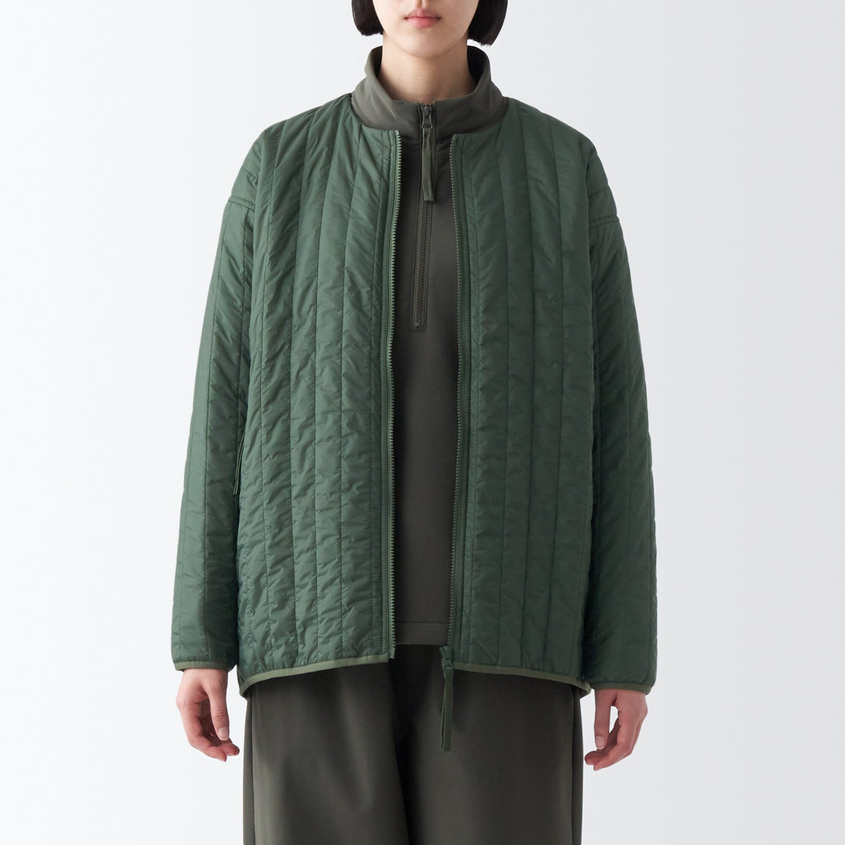 LABO Water Repellent Filled Jacket | MUJI USA