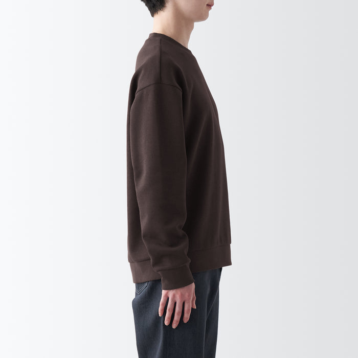 Men's Double Knitted Sweatshirt | MUJI USA