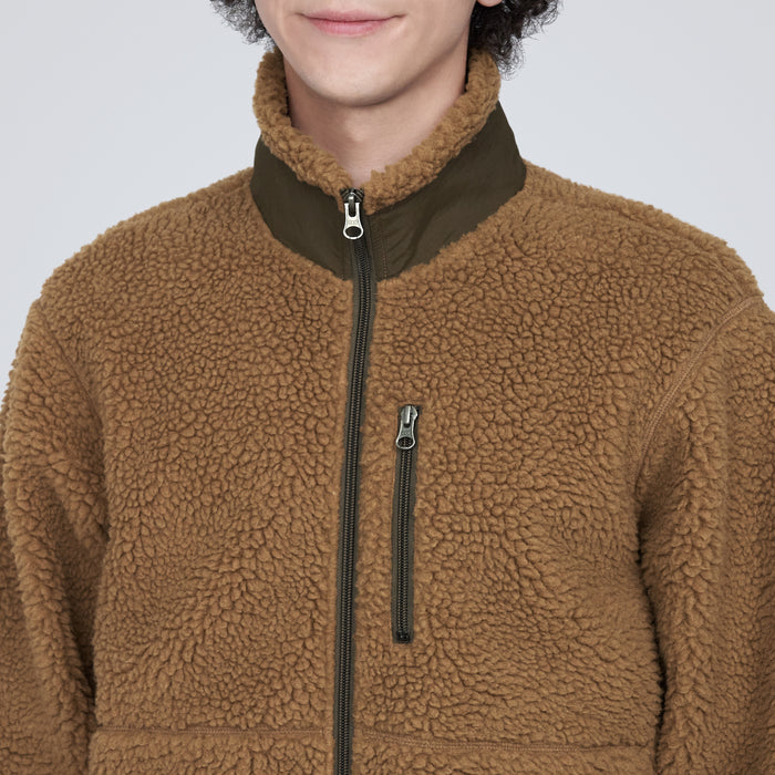 Men's Boa Fleece Jacket | Fall Outerwear | MUJI USA