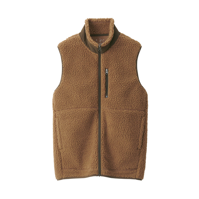 Men's Boa Fleece Vest