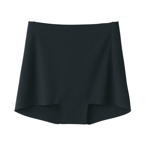 Women's Complete Seamless Boy Shorts Black MUJI