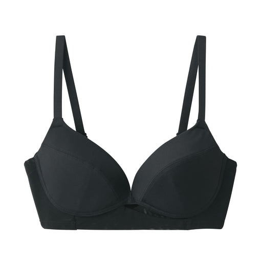 Women's Adjustable Bra Black MUJI