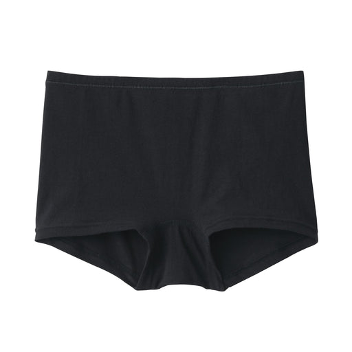 Women's Stretch Boy Shorts Black MUJI