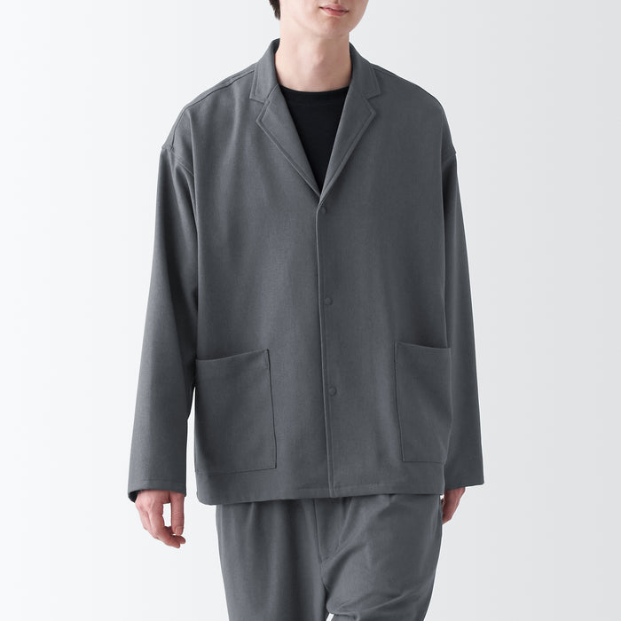 Men's Easy-Care Shirt Jacket | Men's Apparel | MUJI USA