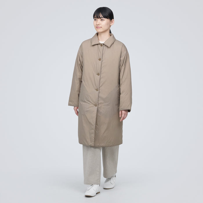 Women's Lightweight Down Stand Fall Collar Coat | MUJI USA