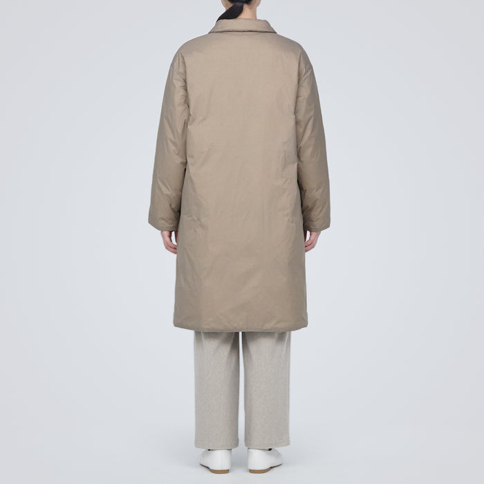 Women's Lightweight Down Stand Fall Collar Coat | MUJI USA