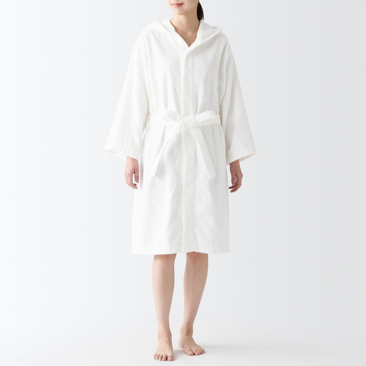 Side Seamless Pile Bathrobe | Towels & Bath Robes | MUJI USA