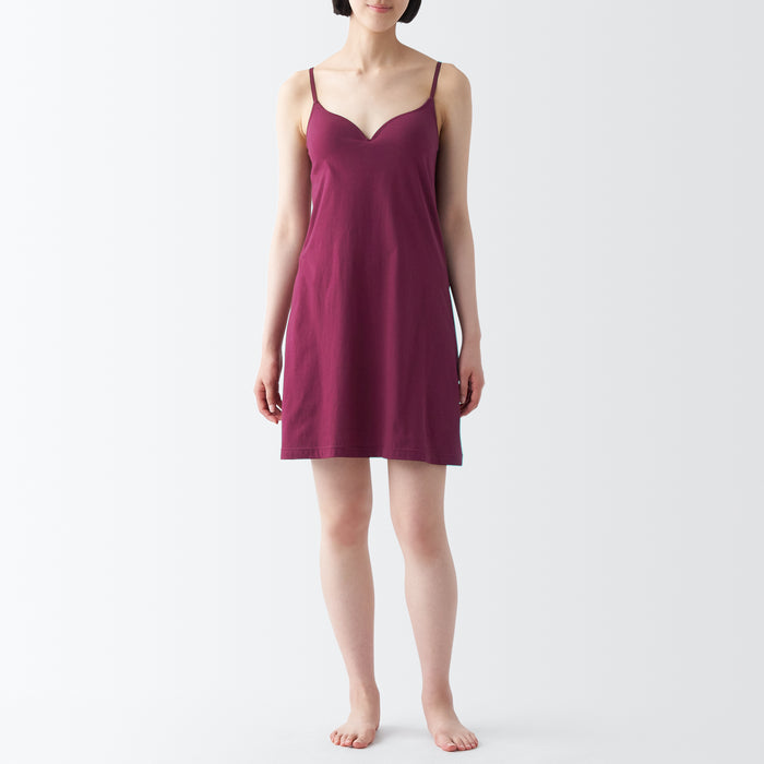 Women's Silk Blend Bra Slip Dress, Women's Innerwear