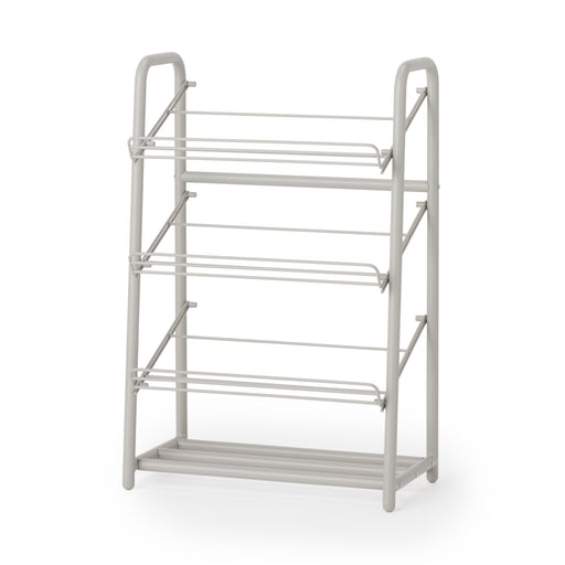 #wk 49 -imported- Steel Pipe Shoe Rack - Warm Grey MUJI