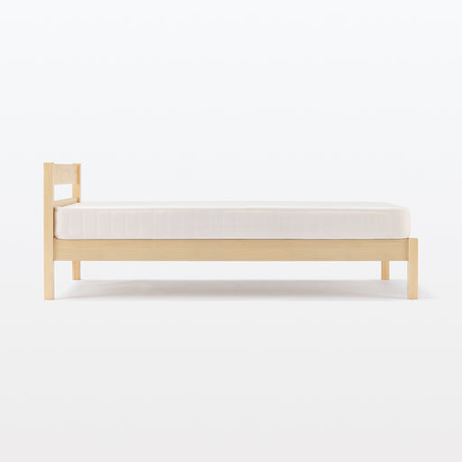 [HD] Pine Wooden Bed - Double MUJI