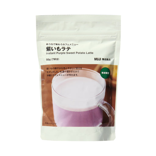 #wk 1 -imported- Instant Purple Sweet Potato Latte MUJI