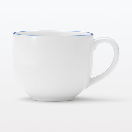 Everyday Tableware Coffee Cup - Blue Stripe MUJI