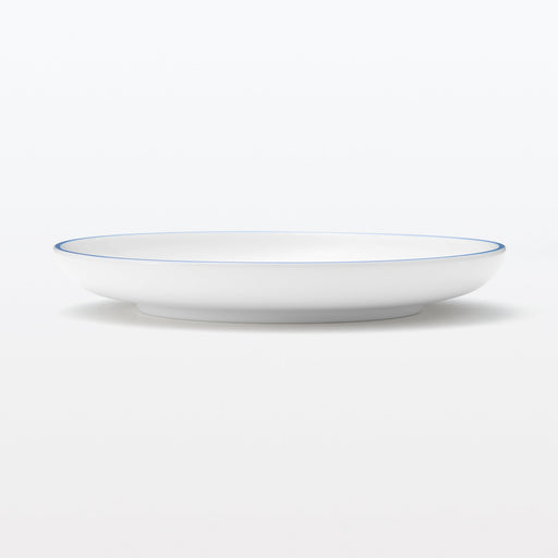 Everyday Tableware Tea Saucer - Blue Stripe MUJI