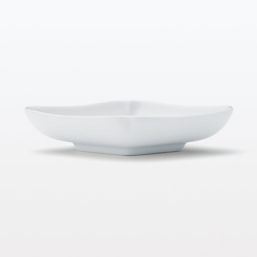 Hasami Ware Lucky Small Plate - Diamond - White MUJI