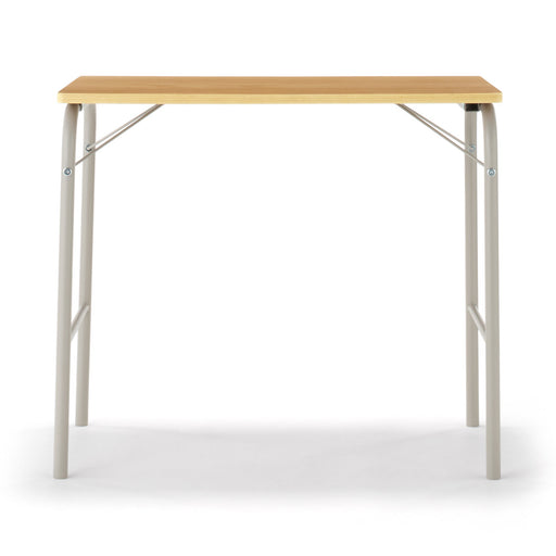 #wk 49 -imported- Steel Pipe Table - Warm Grey MUJI