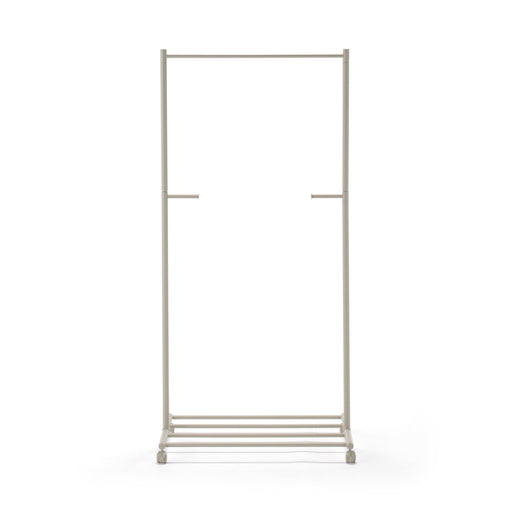 #wk 49 -imported- Steel Pipe Clothes Rack - Warm Grey MUJI