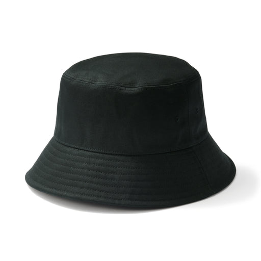 Cotton Twill Bucket Hat Black MUJI