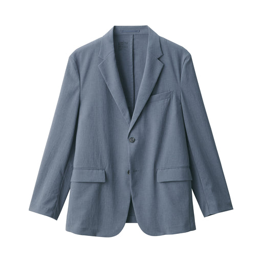 Men's Breathable Jacket Smoky Blue MUJI