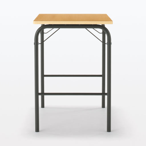 #wk 49 -imported- Steel Pipe Table - Dark Grey MUJI