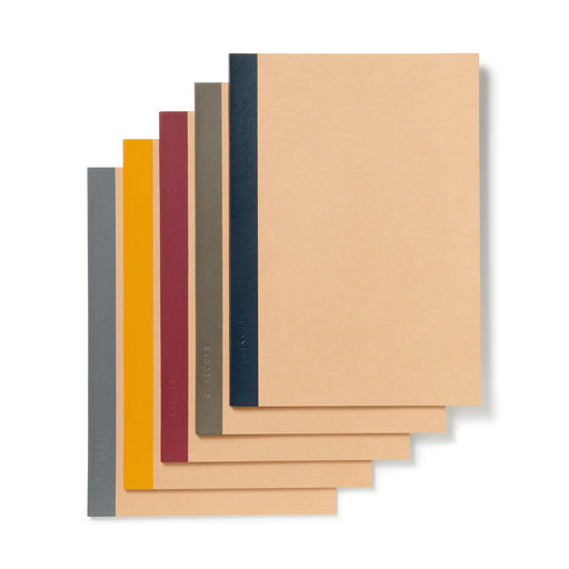 Planted Tree Paper Bleed Proof Notebook (5 Pack) MUJI